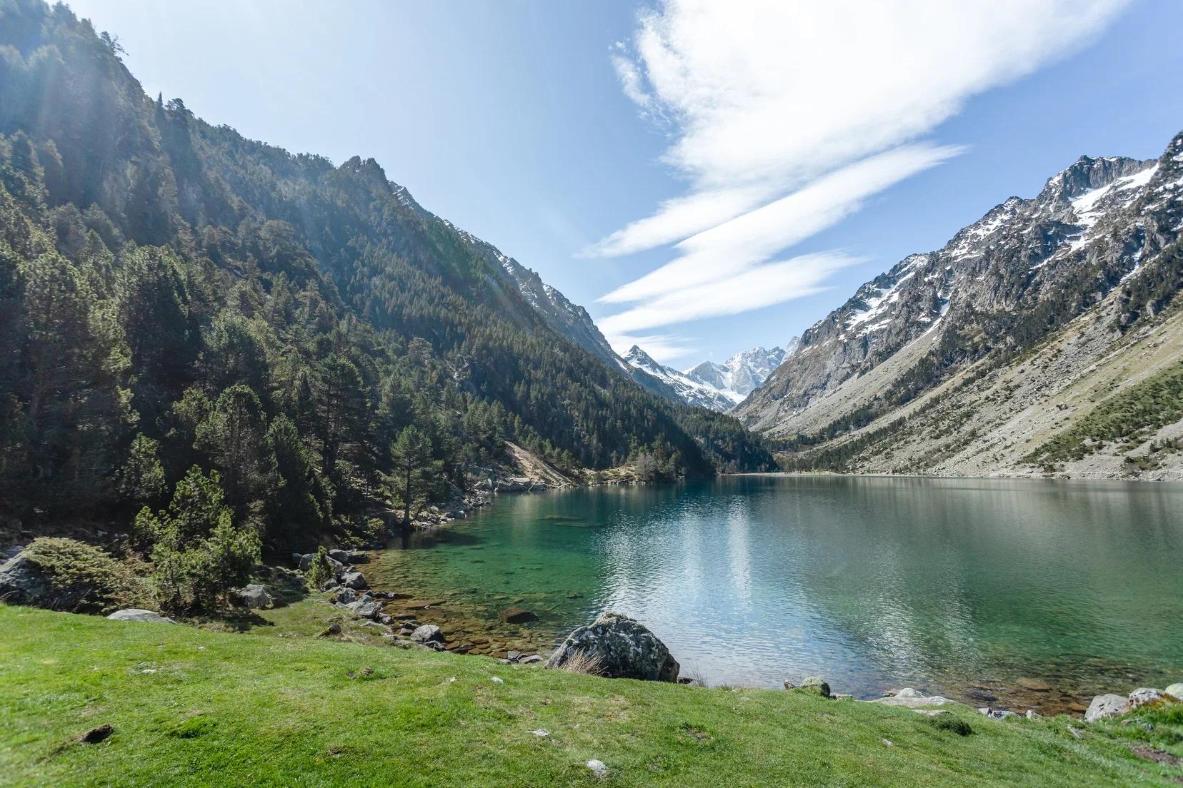 Lac de Gaube en été